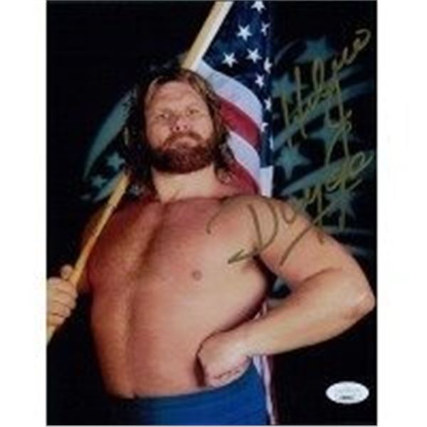 WWE WCW Wrestler Hacksaw Jim Duggan Signed Photo