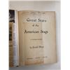 Image 2 : Great Stars of the American Stage signed book