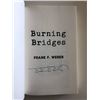 Image 2 : Burning Bridges Frank F. Weber signed book