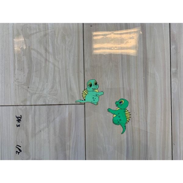 Dink The Dinosaur animation cel