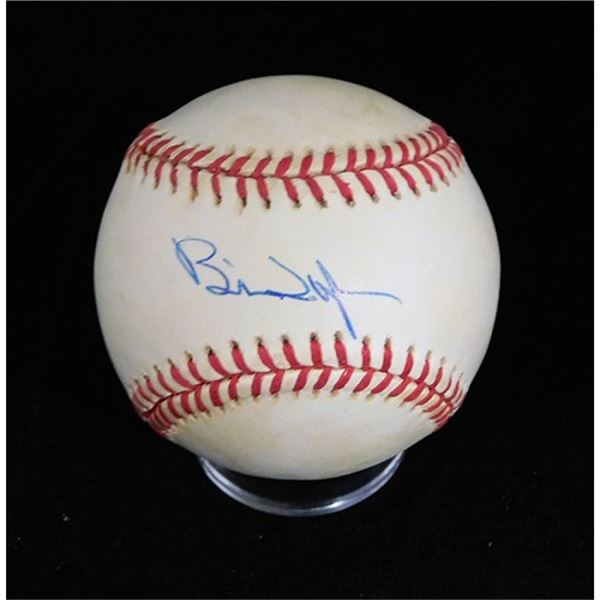 NY Yankees Brien Taylor Signed Official American League Baseball JSA Authenticated
