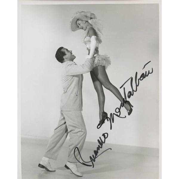 Ricardo Montalbán signed "Two Weeks With Love" movie photo