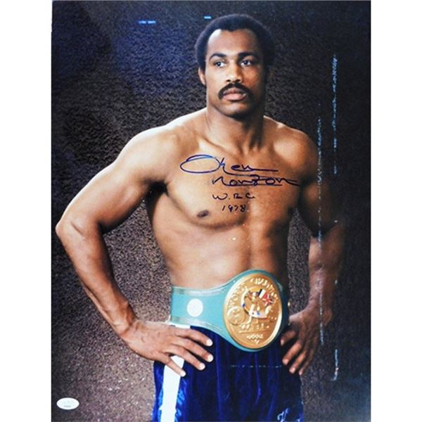 Ken Norton Signed 16x20 Glossy Photo