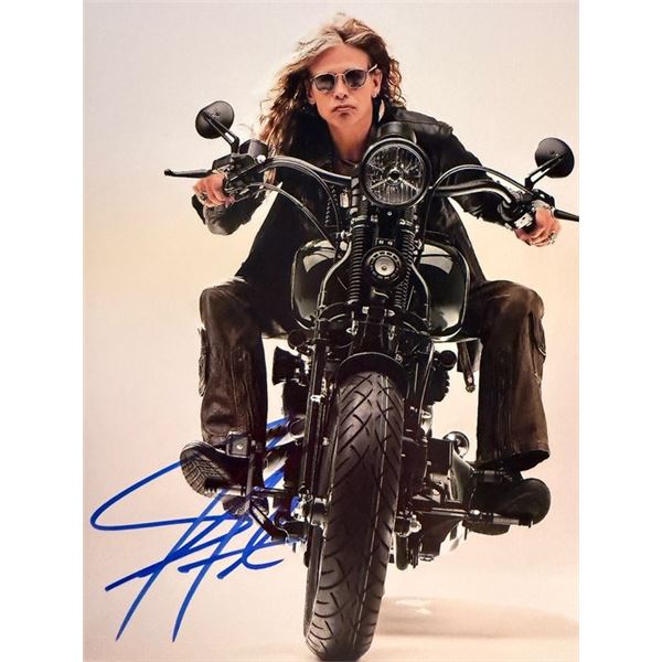 Aerosmith Steven Tyler signed photo