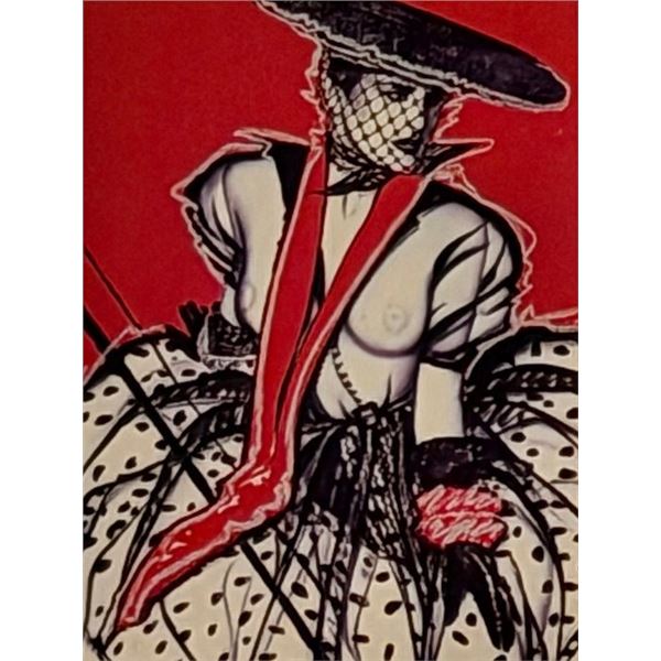Artist Olivia DeBerardinis Pin Up 1992 Collector Card