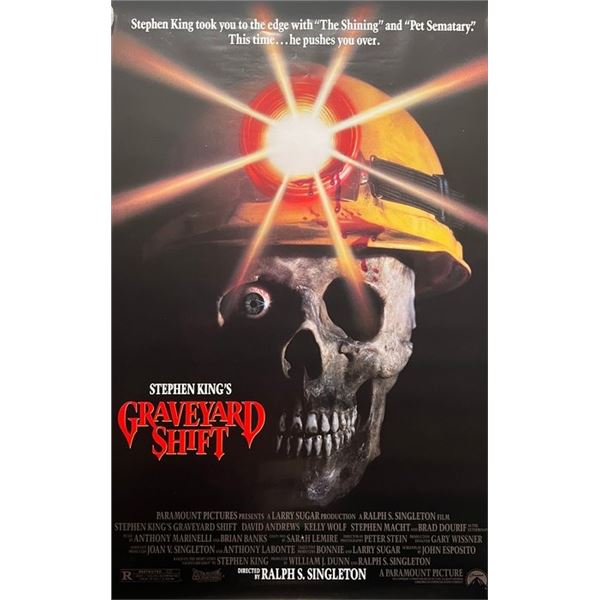 Graveyard Shift 1990 original movie poster