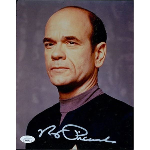 Star Trek Voyager Robert Picardo Signed Photo JSA Authenticated