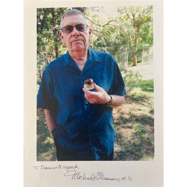 JFK Assassination  Dr. Michael Ellsasser signed photo