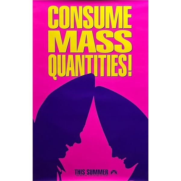 Coneheads original pink movie poster