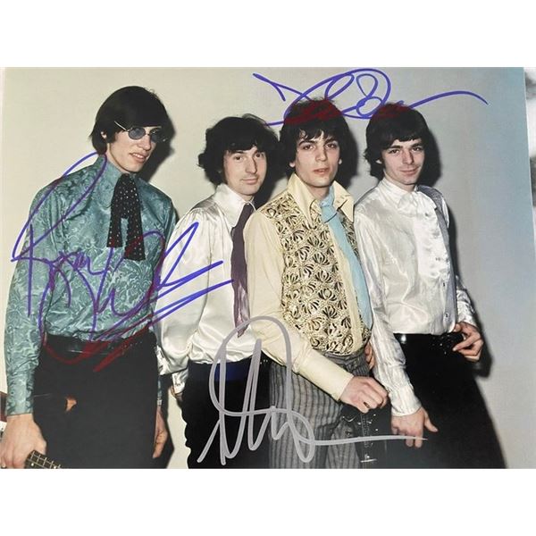 Pink Floyd band signed photo