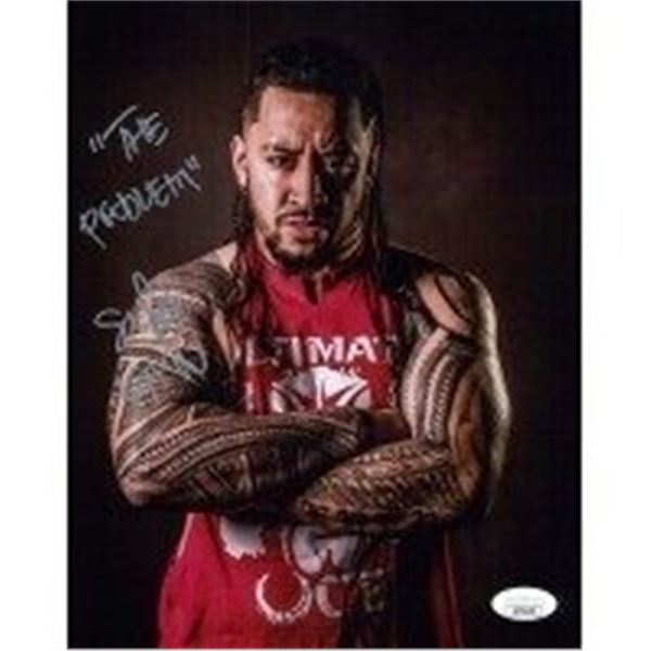 WWE Sefa Fatu Solo Sikoa Signed Photo