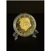 Image 1 : US President Donald Trump 2019 Gold Plated Commemorative Collectors Coin