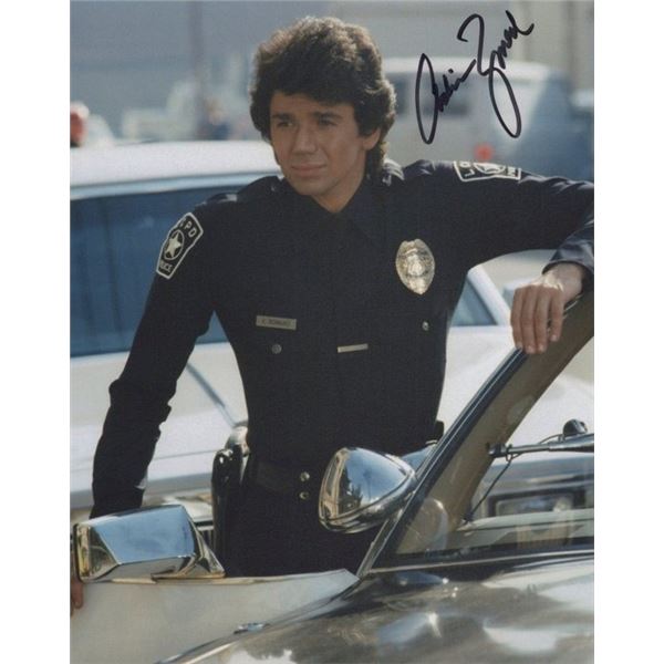 T. J. Hooker Adrian Zmed Signed Photo