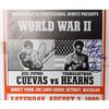 Image 2 : Thomas Hearns Jose Cuevas Signed WWII 11x28 Original Poster