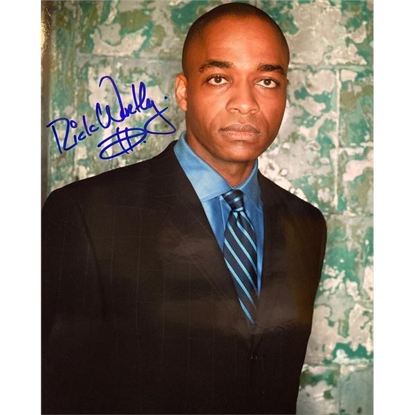 Battlestar Galactica Rick Worthy signed photo. GFA Authenticated