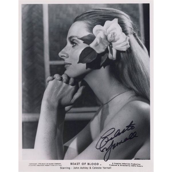 The Face of Eve Celeste Yarnall Signed Photo