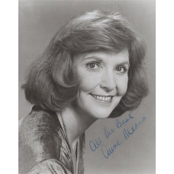 Anne Meara Signed Photo