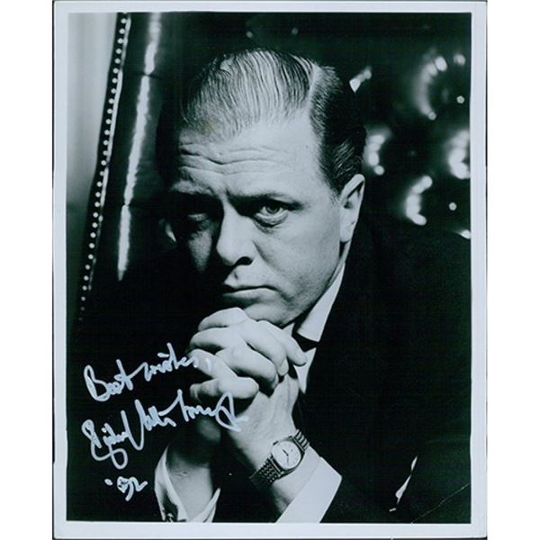 Jurassic Park Richard Attenborough Signed Photo JSA Authenticated