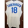 Image 1 : Kansas City Royals Brett Saberhagen Signed Jersey