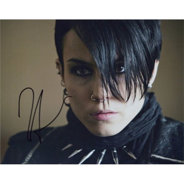 The Girl with the Dragon Tattoo Noomi Rapace Signed Photo