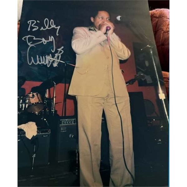 Billy Boy Arnold signed photo