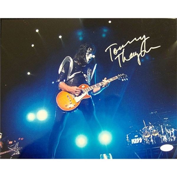 KISS Tommy Thayer Signed Photo JSA Authenticated