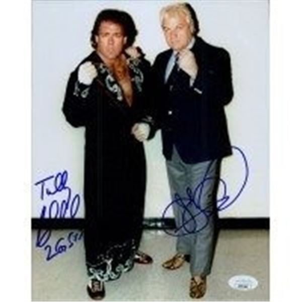 WWE WWF Wrestler Tully Blanchard Signed Photo