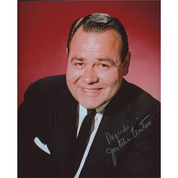 Mork and Mindy Jonathan Winters signed photo