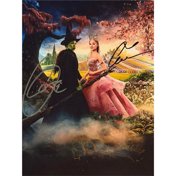 Wicked cast signed movie photo