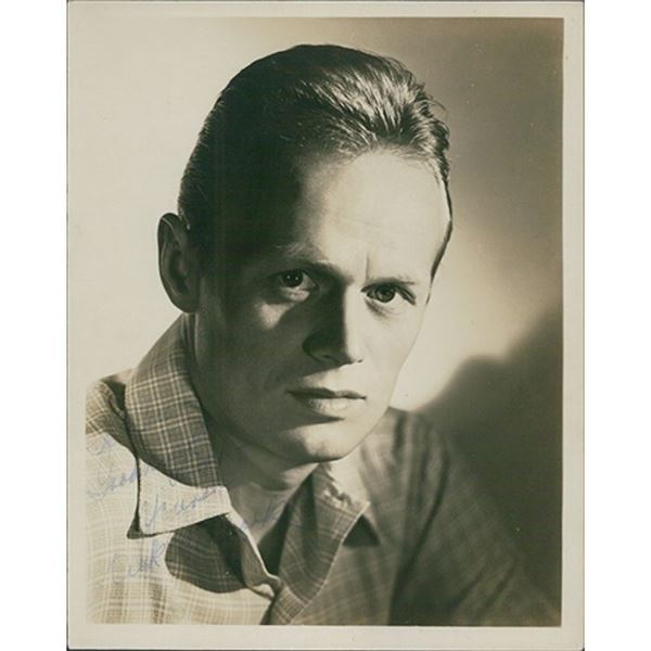 Kiss of Death Richard Widmark Signed Photo JSA Authenticated
