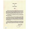 Image 1 : The Client Novelist John Grisham Signed Souvenir Typescript One Page JSA Authenticated