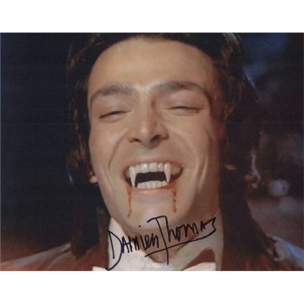 Twins of Evil Damien Thomas Signed Photo