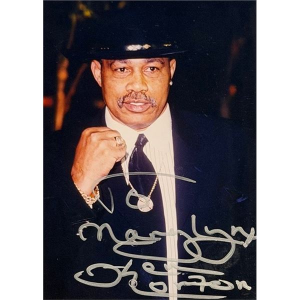 Heavyweight Champion Ken Norton Signed Photo