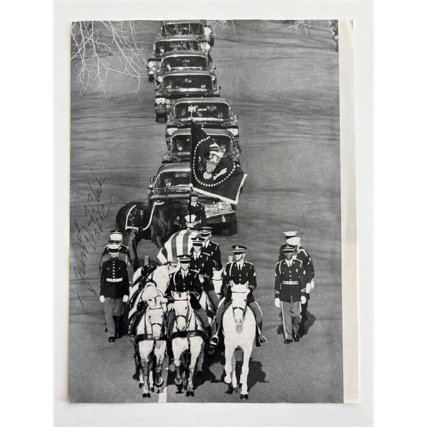 Assassination of John F. Kennedy signed photo
