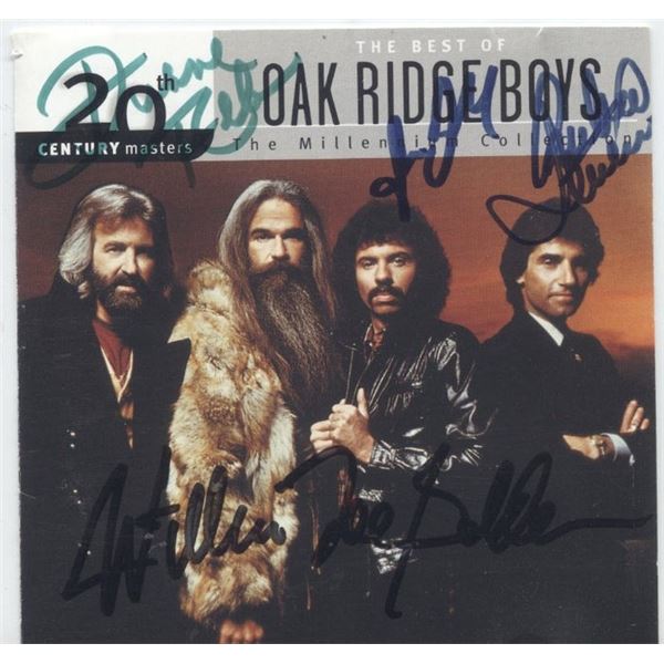The Oak Ridge Boys Best of band signed CD