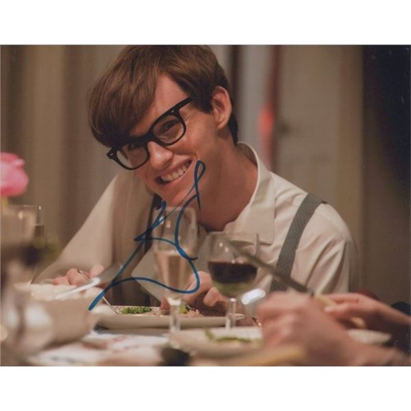 The Theory of Everything Eddie Redmayne Signed Photo