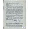 Image 4 : I Married Joan Joan Davis Signed Typed William Morris Agency Contract JSA Authenticated