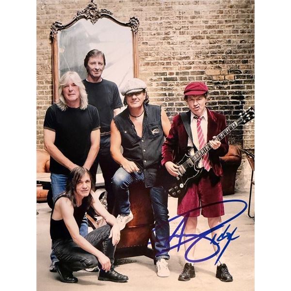AC/DC Angus Young signed photo