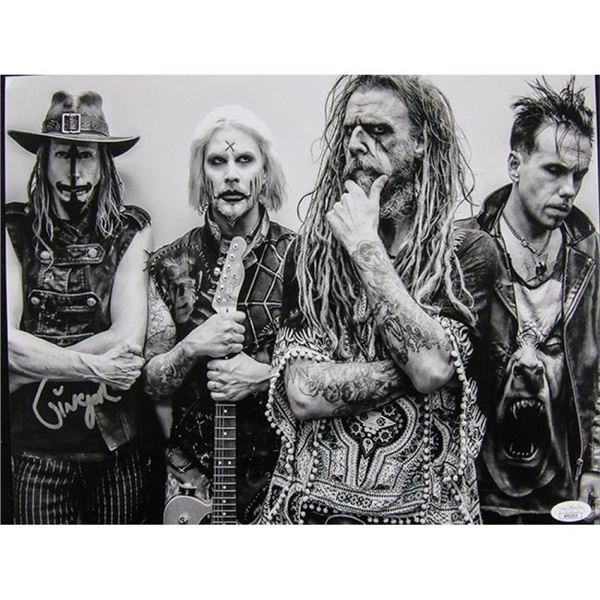 Drummer Ginger Fish Signed Photo