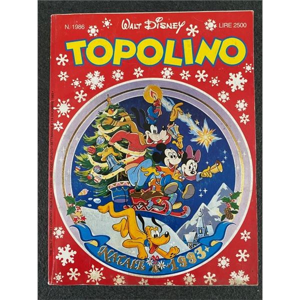 Walt Disney 1993 Topolino Italian Language Comic Magazine