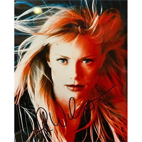 La Femme Nikita Peta Wilson signed photo. GFA Authenticated