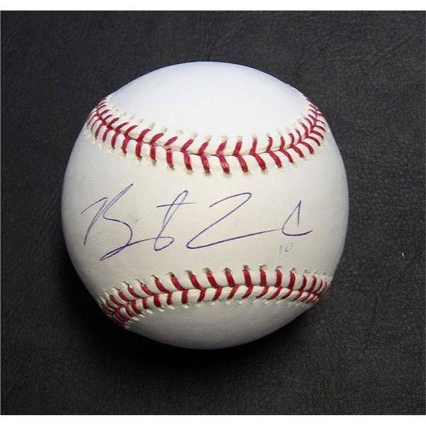 Brent Lillibridge Signed Rawlings MLB Major League Baseball JSA Authenticated