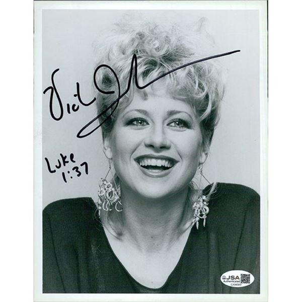 Victoria Jackson Actress Signed 7x9 Glossy Photo JSA Authenticated