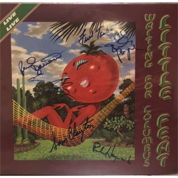 Little Feat Waiting for Columbus signed album