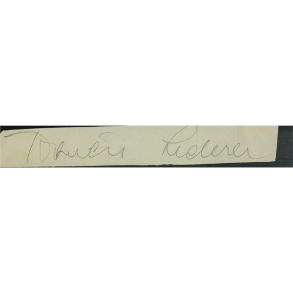 Romance in Manhattan Francis Lederer original signature