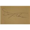 Image 1 : The Andy Griffith Show Danny Thomas signature slip