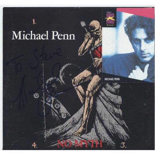 Michael Penn signed 45 sleeve