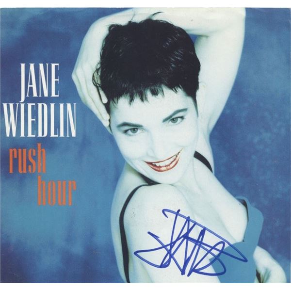 Jane Wiedlin Rush Hour signed 45 sleeve