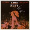 Image 1 : Neil Young and Crazy Horse Live Rust Album Signed by Neil Young