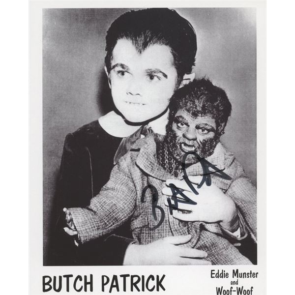 The Munsters Butch Patrick signed photo